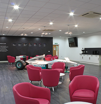 Fit for purpose reception area
