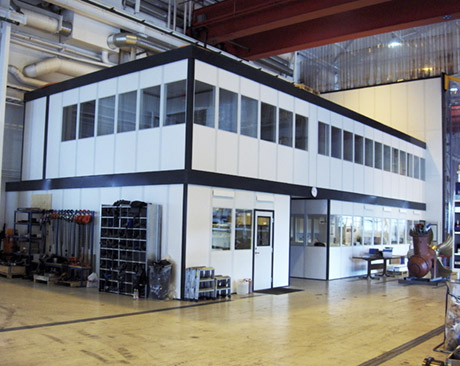 Dexion Partitioning system in warehouse
