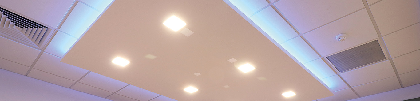 Suspended ceiling at SEC Group