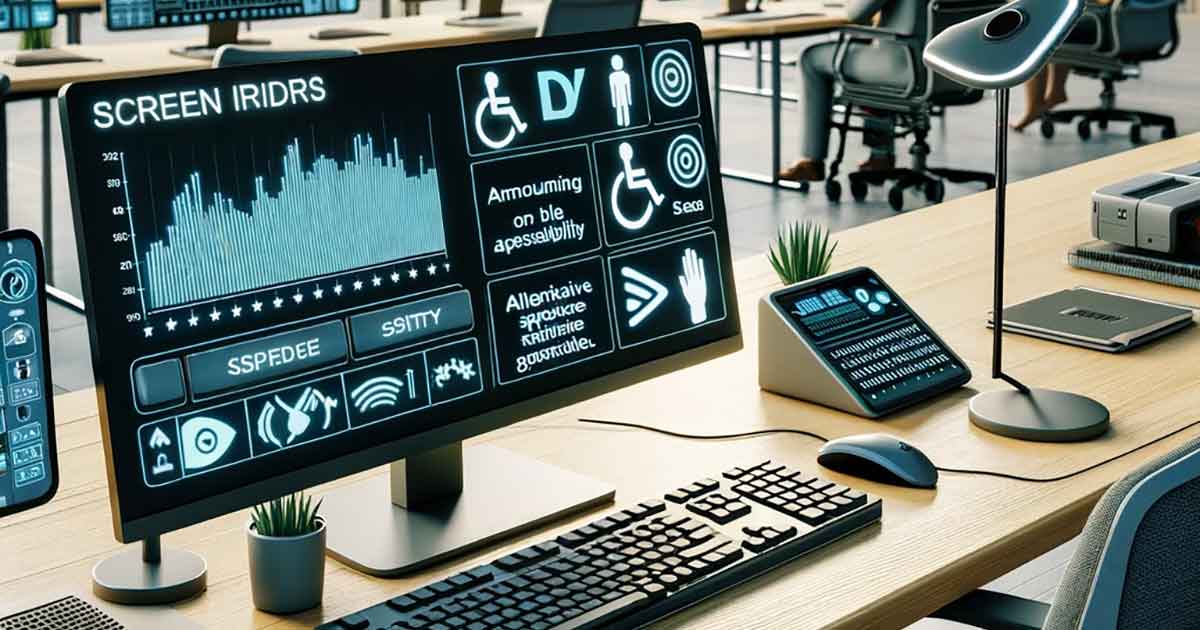 assistive technologies for accessibility.